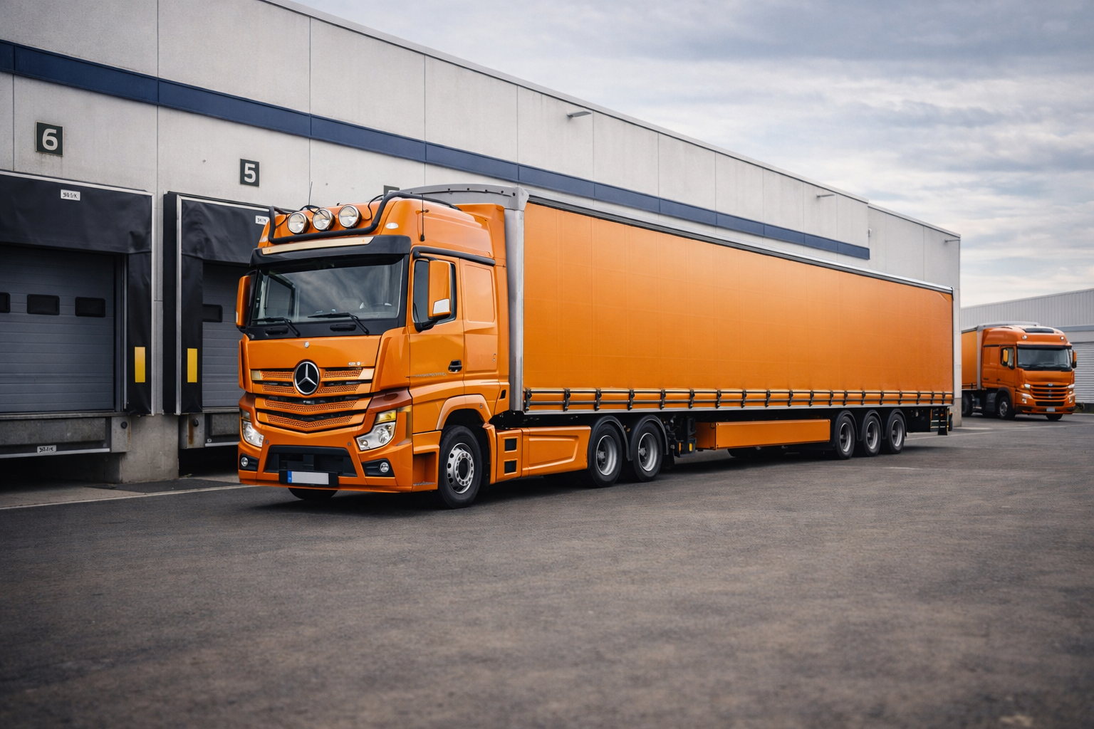 Komplettladungen mit Lkw